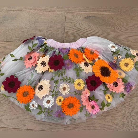 Other - The Wishing Elephant Floral Tulle skirt size 5/6